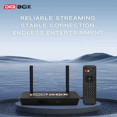 Digibox голосовое управление умный 2,4 ГГц 5,8 ГГц Dual Band Wi-Fi 6 64 ГБ TV Box
