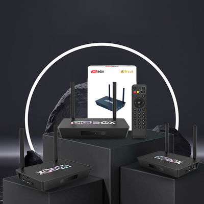 Digibox Quad Core ARM Cortex A53 Digibox Smart TV Box Bluetooth голосовое дистанционное управление