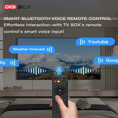 Digibox D3 Plus WiFi 6 Set Top Box 4GB RAM HD 4K для лучшего опыта просмотра