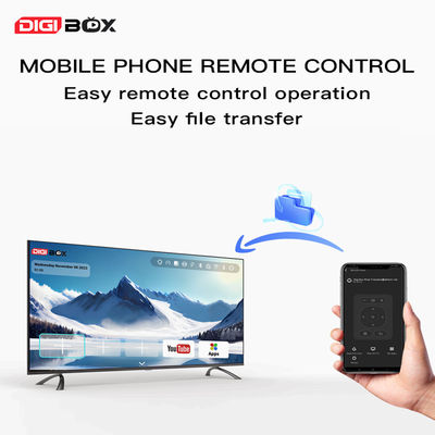 Digibox D3 Plus голосовое управление Digibox Android Smart TV Box 4GB Wi-Fi Bluetooth