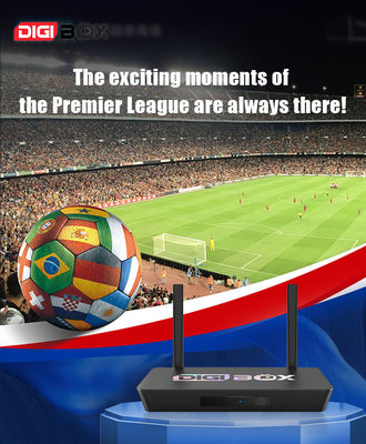 Digibox 4 ГБ оперативной памяти HD Set Top Box и Wi-Fi 6 Android 12.0 Революционируйте свой опыт телевизора