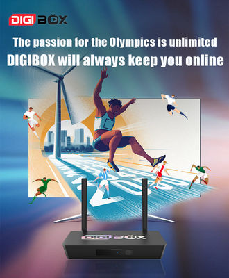 Digibox D3 Plus Android TV Box с 64 ГБ хранилища и 4 ГБ оперативной памяти H.265 4K 60fps видео декодер